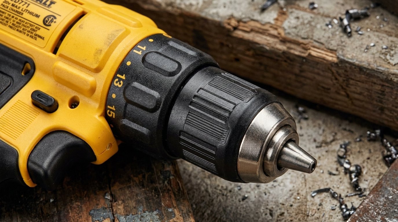 The 15-position clutch setting and 2-speed transmission ensure optimal power delivery and prevent stripped screws.